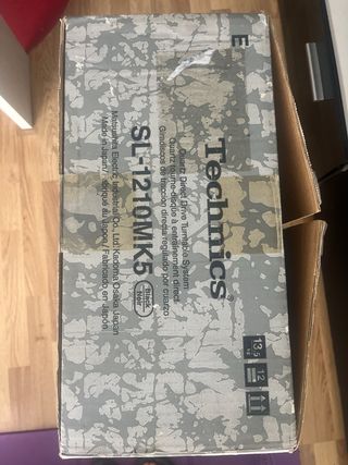 2 CAJAS TECHNICS SL1210MK5