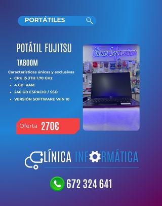 Ordenador Portátil Fujitsu Taboom