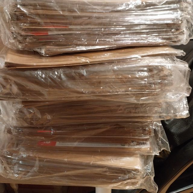 150 carpetas material oficina escolar