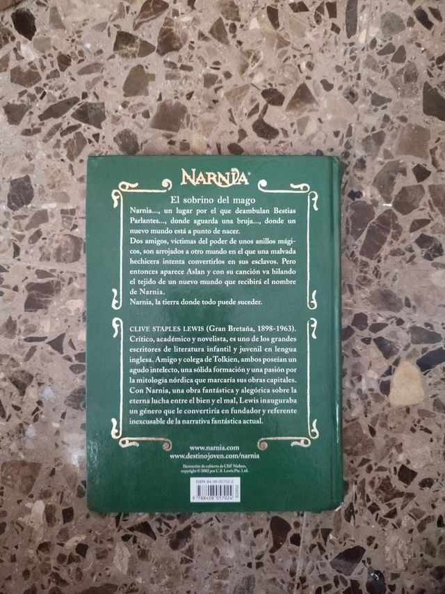 Libro Las crónicas de Narnia