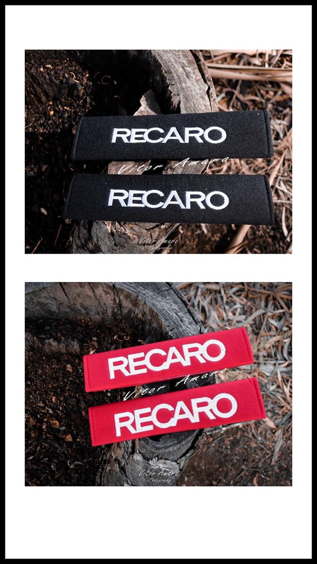 2 Almofadas/Proteções para Cinto Recaro (2 Cores)|
