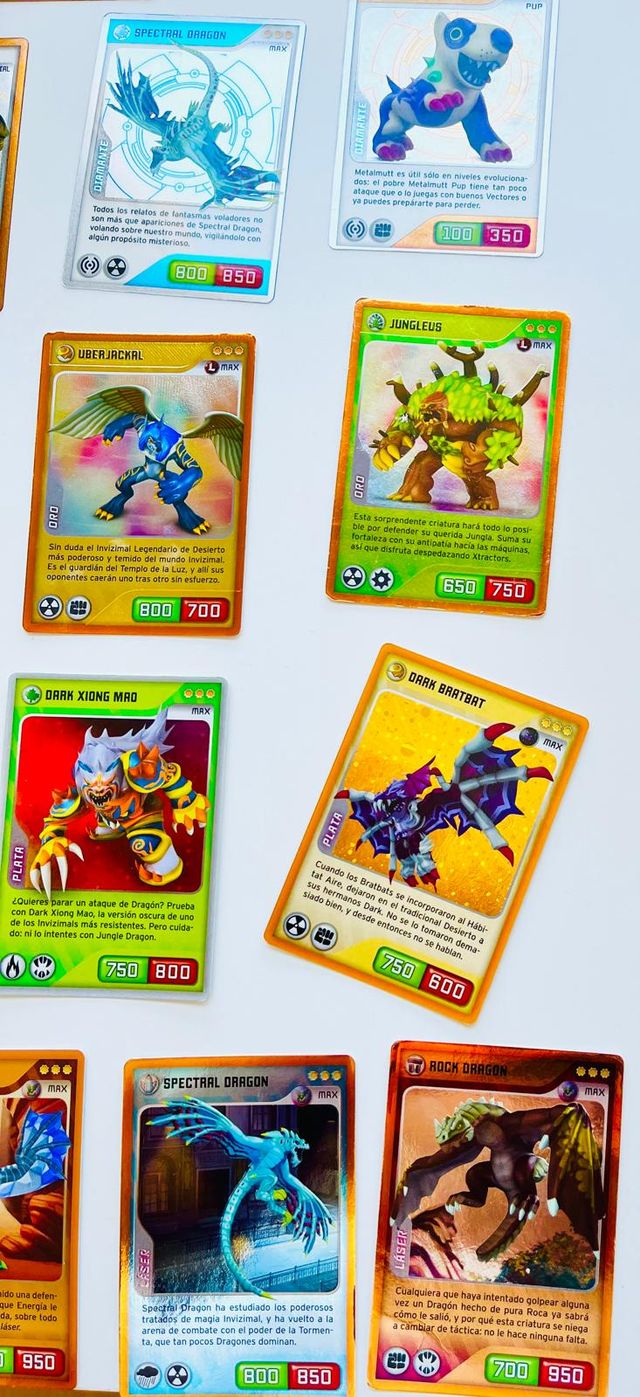 💎Lote de 42 Cartas Invizimals Edición Limitada✅