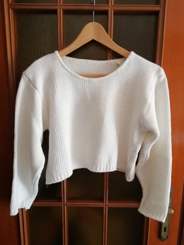 Maglioncino corto in cotone