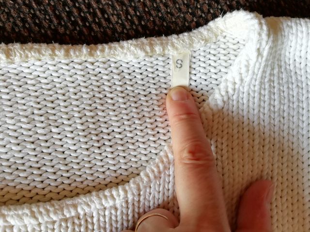 Maglioncino corto in cotone