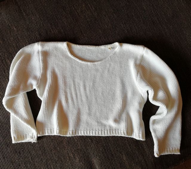 Maglioncino corto in cotone