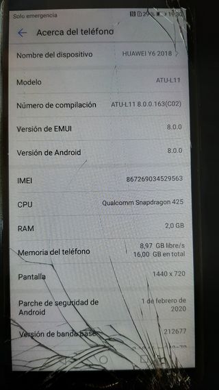 Huawei Y6 2018