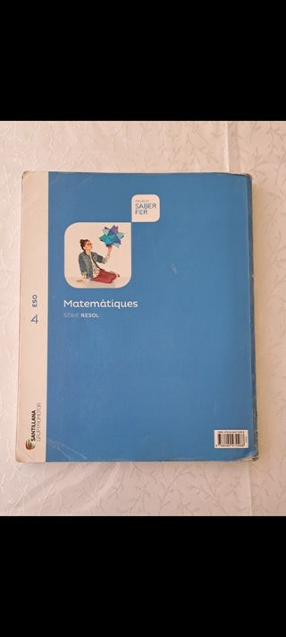 Libro Matemáticas 4⁰ESO