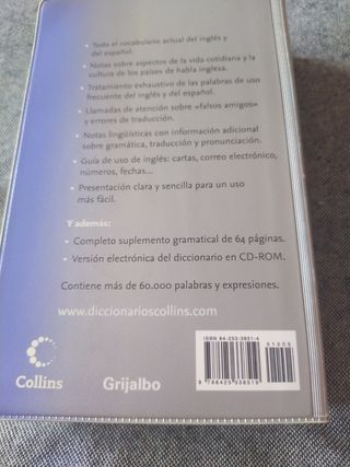 Diccionario Inglés Collins
