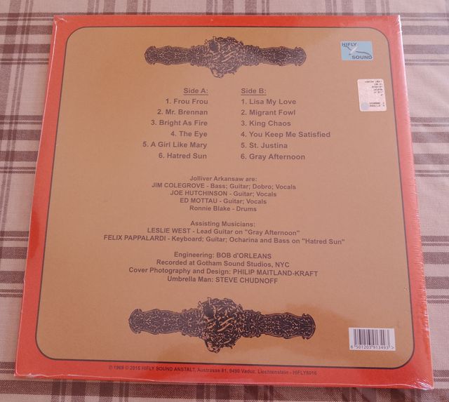 Jolliver Arkansaw Home Hifly Sound Anstalt 2015 lp