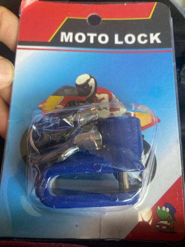 Candado moto