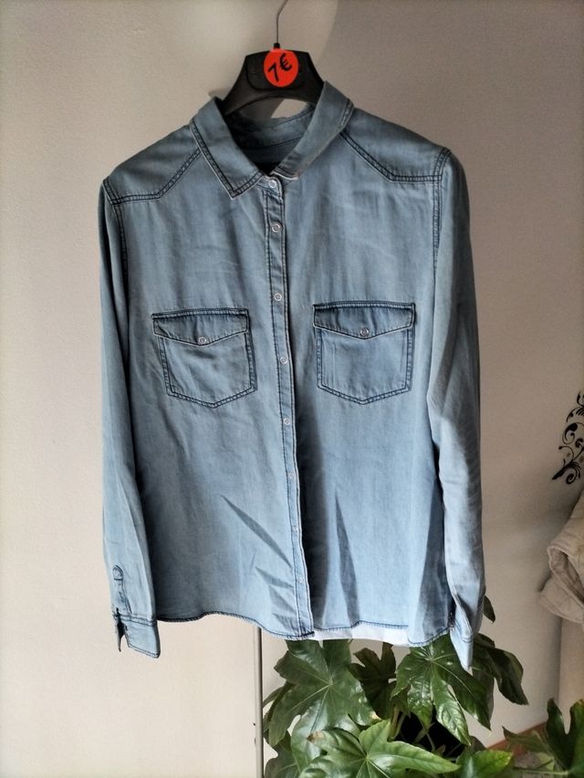 Camicia jeans donna 