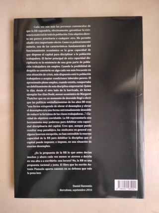 Renta básica universal, de Antonio Piazuelo