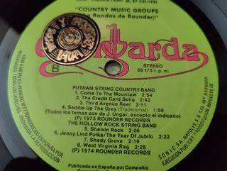 Vinilo Country Music Groups