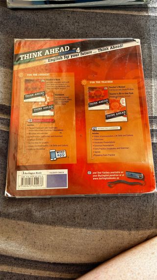 Se vende libro de ingles de 4 eso