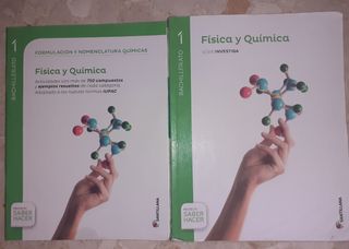 Física y química 1°bachillerato con cuadernillo .