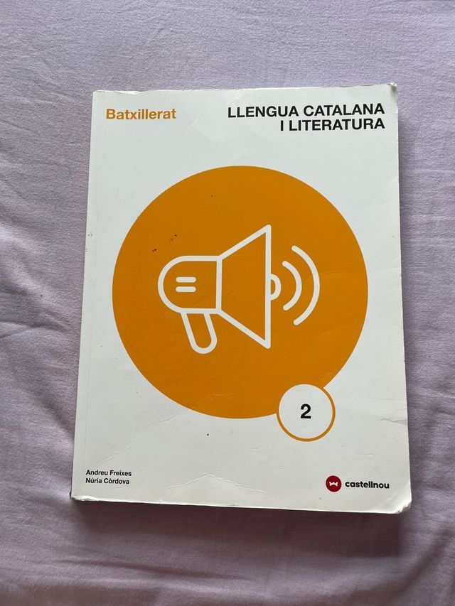 Libro llengua catalana i literatura 2. Castellnou