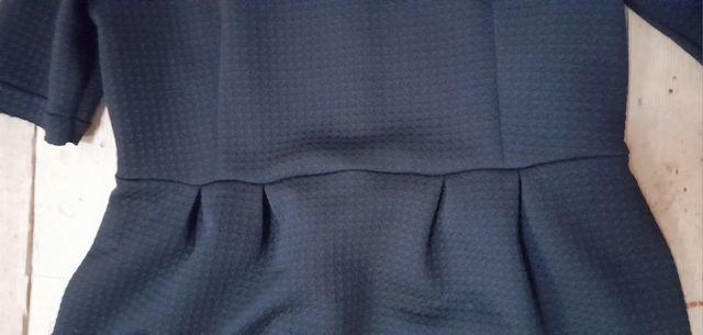 Vestitino nero corto invernale