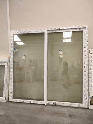 Ventana balconera corredera 2'50 ancho x2'40 alto