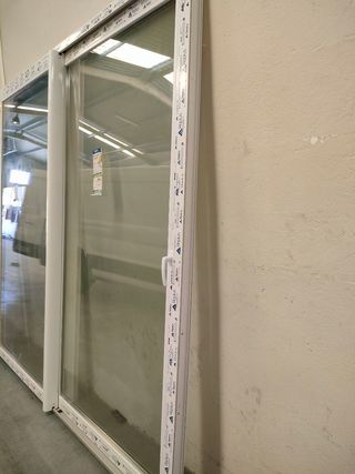 Ventana balconera corredera 2'50 ancho x2'40 alto