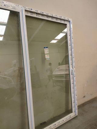 Ventana balconera corredera 2'50 ancho x2'40 alto