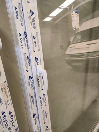 Ventana balconera corredera 2'50 ancho x2'40 alto