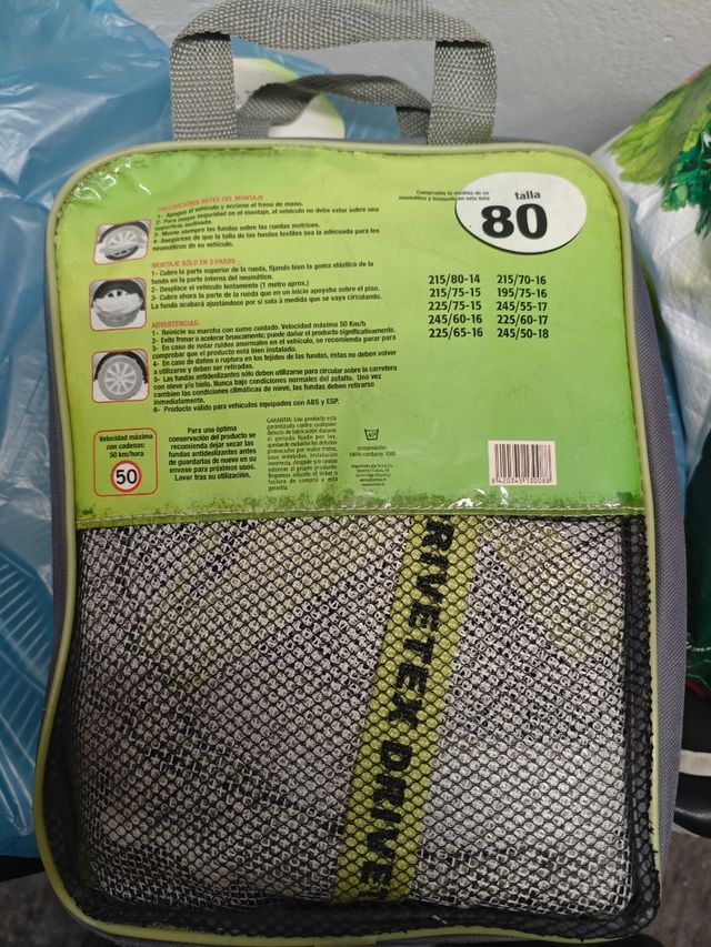 Cadena textil de nieve