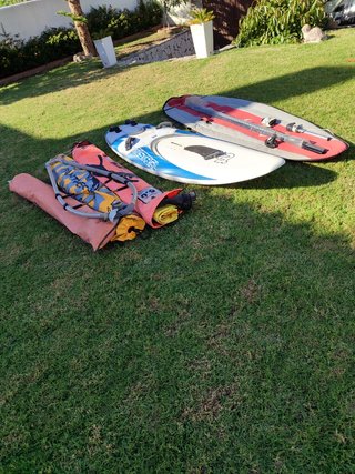 Equipo de windsurfing