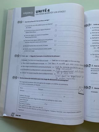 LIBRO DE ACTIVIDADES DE FRANCES 4 ESO