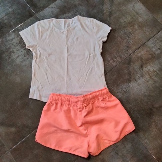 Camiseta+short niña