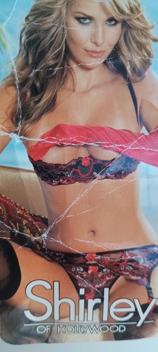 Liguero+sujetador balconet rosa y blanco