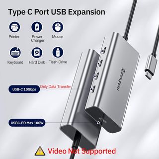 Hub USB C de 5 puertos USB-C Minisopuru NUEVO