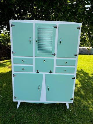 Alacena antigua mueble cocina armario vintage