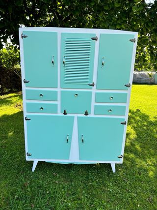 Alacena antigua mueble cocina armario vintage