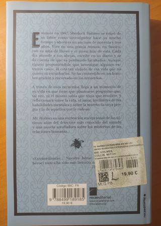 Mr. Holmes - Mitch Cullin