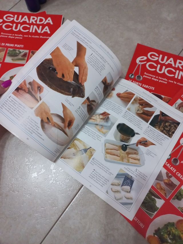 Libri ricette di cucina illustrati