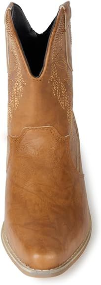 BOTAS VAQUERO MUJER PANTORRILLAS MARRON (37)