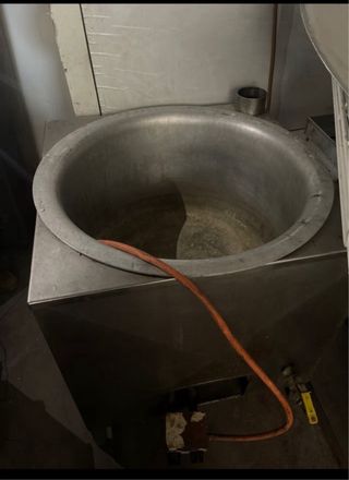 Marmita coccion a gas