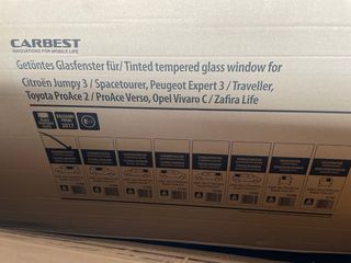 Luna tintada Toyota Proace Verso lado conductor