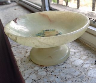 centro de mesa de marmol o alabastro