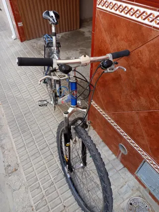 Bicicleta de montaña más accesorios