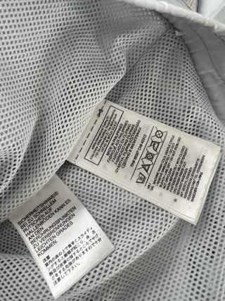 Adidas Giacca a Vento Grigio Argento XL Donna