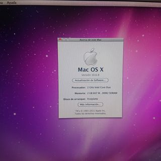 Mac Ordenador de sobremesa