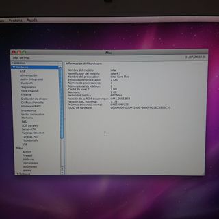 Mac Ordenador de sobremesa