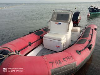 Zodiac, semirrigida, barca, 4 tiempos