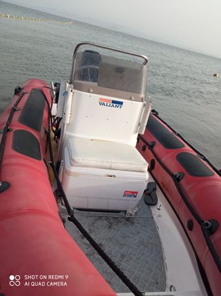 Zodiac, semirrigida, barca, 4 tiempos