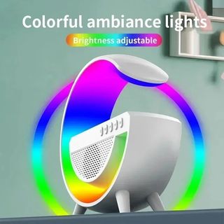 Cargador inalámbrico multifunción RGB altavoz