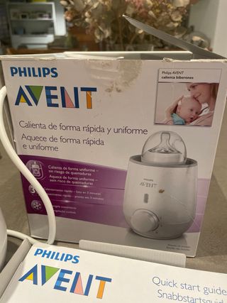 calentador de biberones philips avent