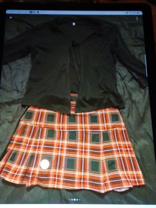 FALDITA CORTA CINTURA ELÁSTICA