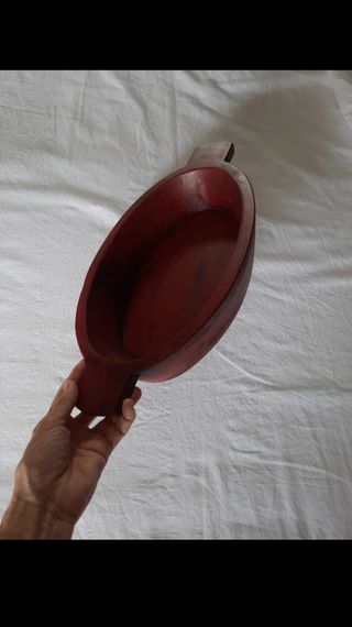 Contenitore pentola vassoio in legno