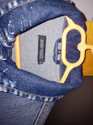 Chaqueta vaquera nueva italiana 